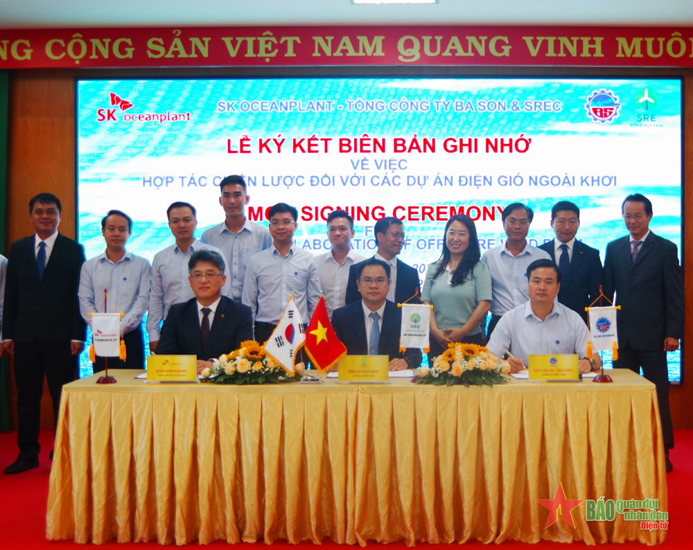 Tổng công ty Ba Son ký kết Biên bản ghi nhớ với công ty thuộc tập đoàn lớn thứ ba Hàn Quốc